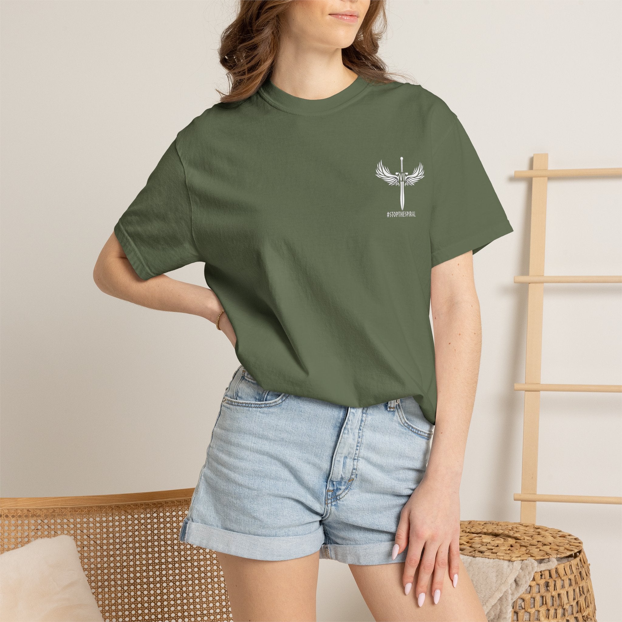 You Are Stronger Than The Storm | Teal Semicolon Anchor Mental Health Awareness Shirt