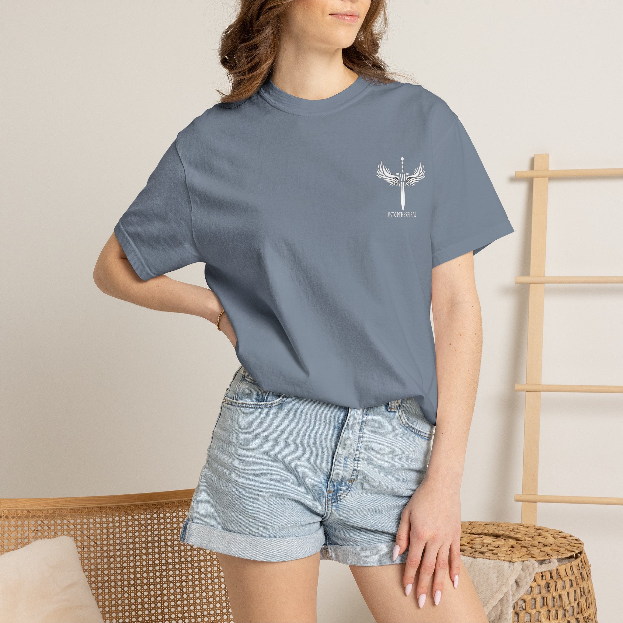 You Are Stronger Than The Storm | Teal Semicolon Anchor Mental Health Awareness Shirt