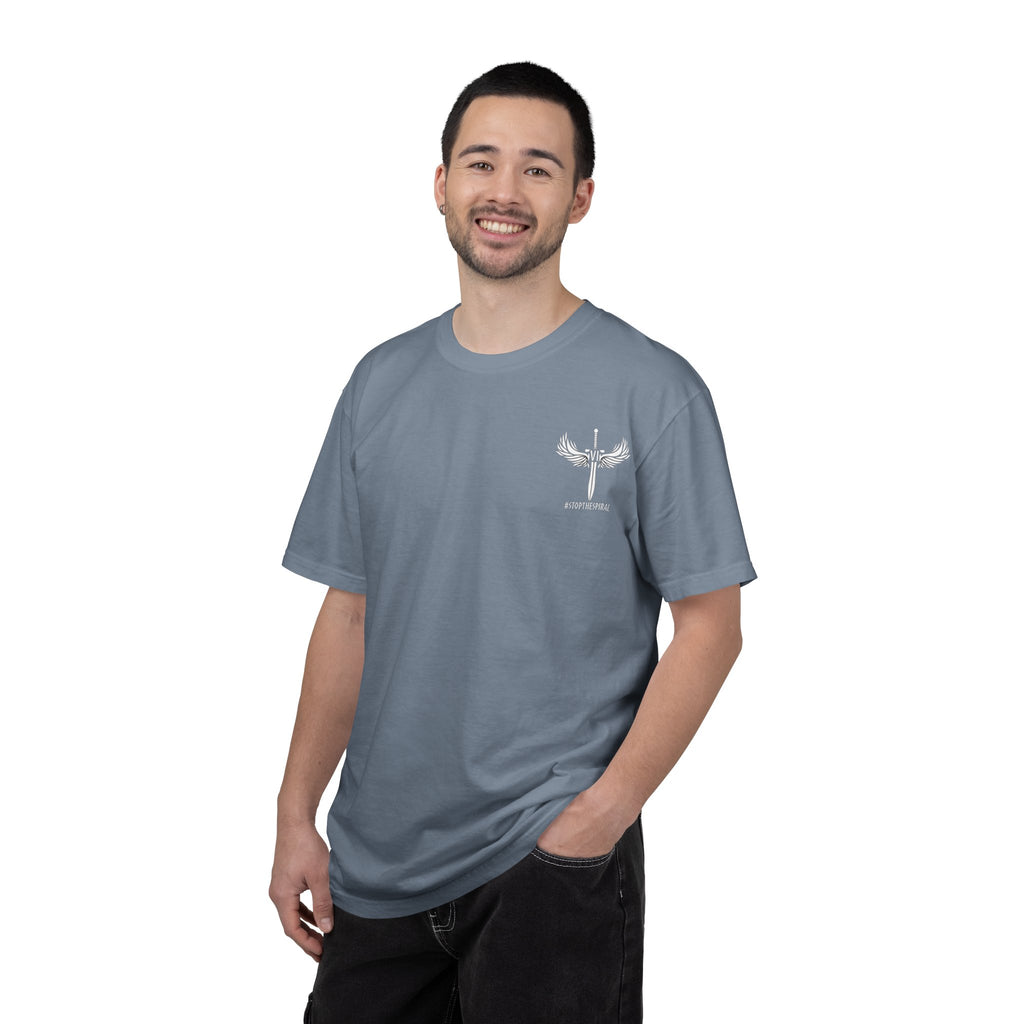 You Are Stronger Than The Storm | Teal Semicolon Anchor Mental Health Awareness Shirt