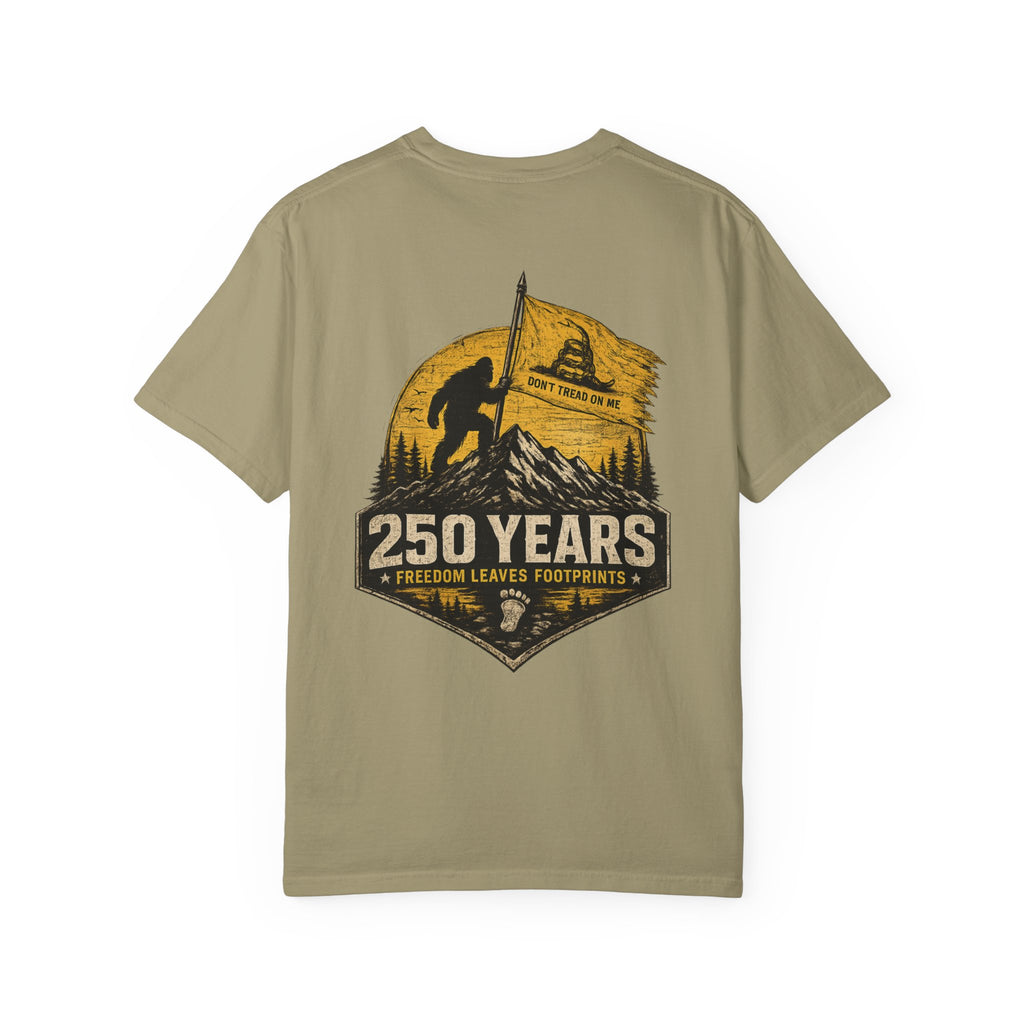 Freedom Leaves Footprints | Patriotic Heritage Tee