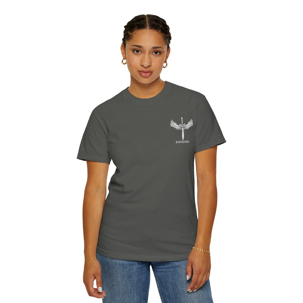 You Are Stronger Than The Storm | Teal Semicolon Anchor Mental Health Awareness Shirt