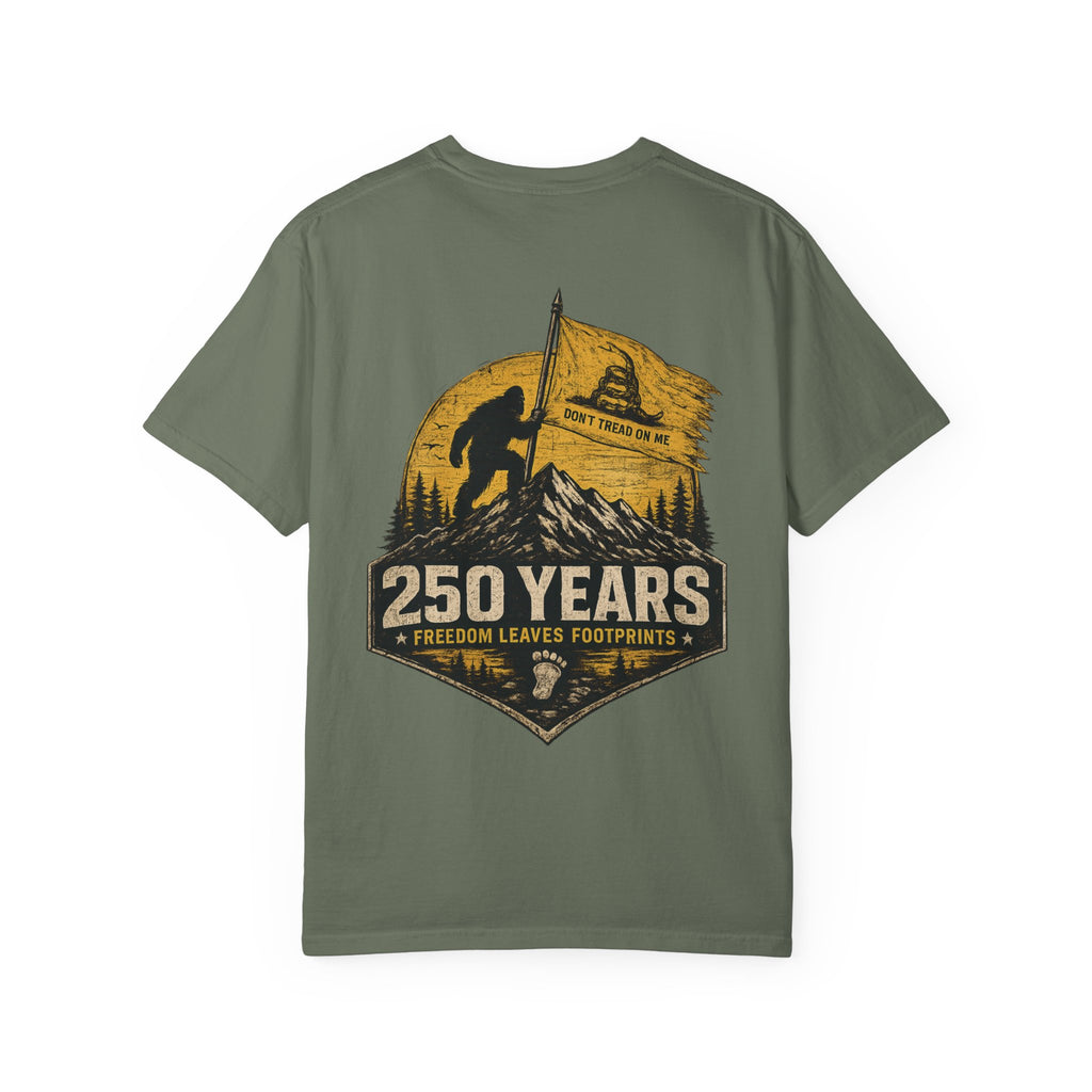 Freedom Leaves Footprints | Patriotic Heritage Tee