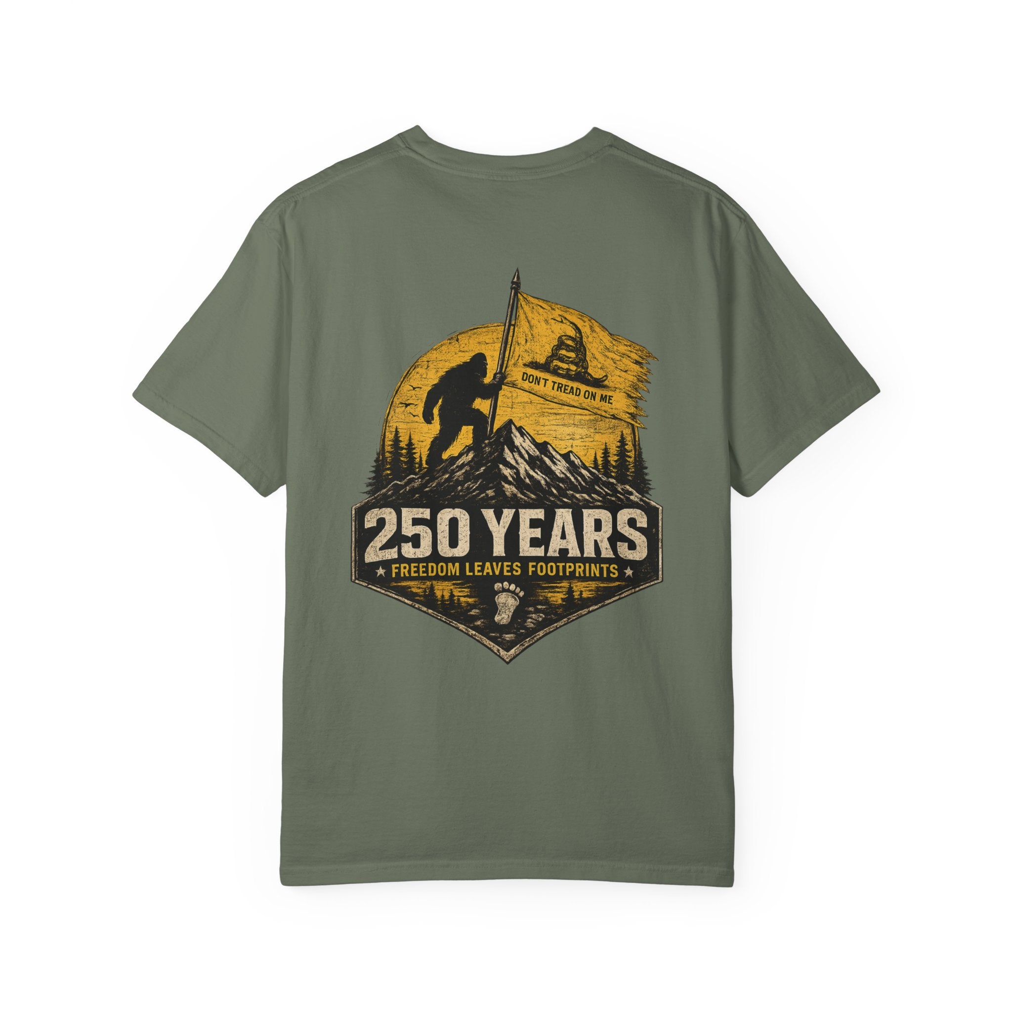 Freedom Leaves Footprints | Patriotic Heritage Tee
