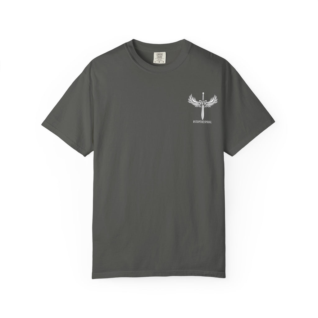 You Are Stronger Than The Storm | Teal Semicolon Anchor Mental Health Awareness Shirt