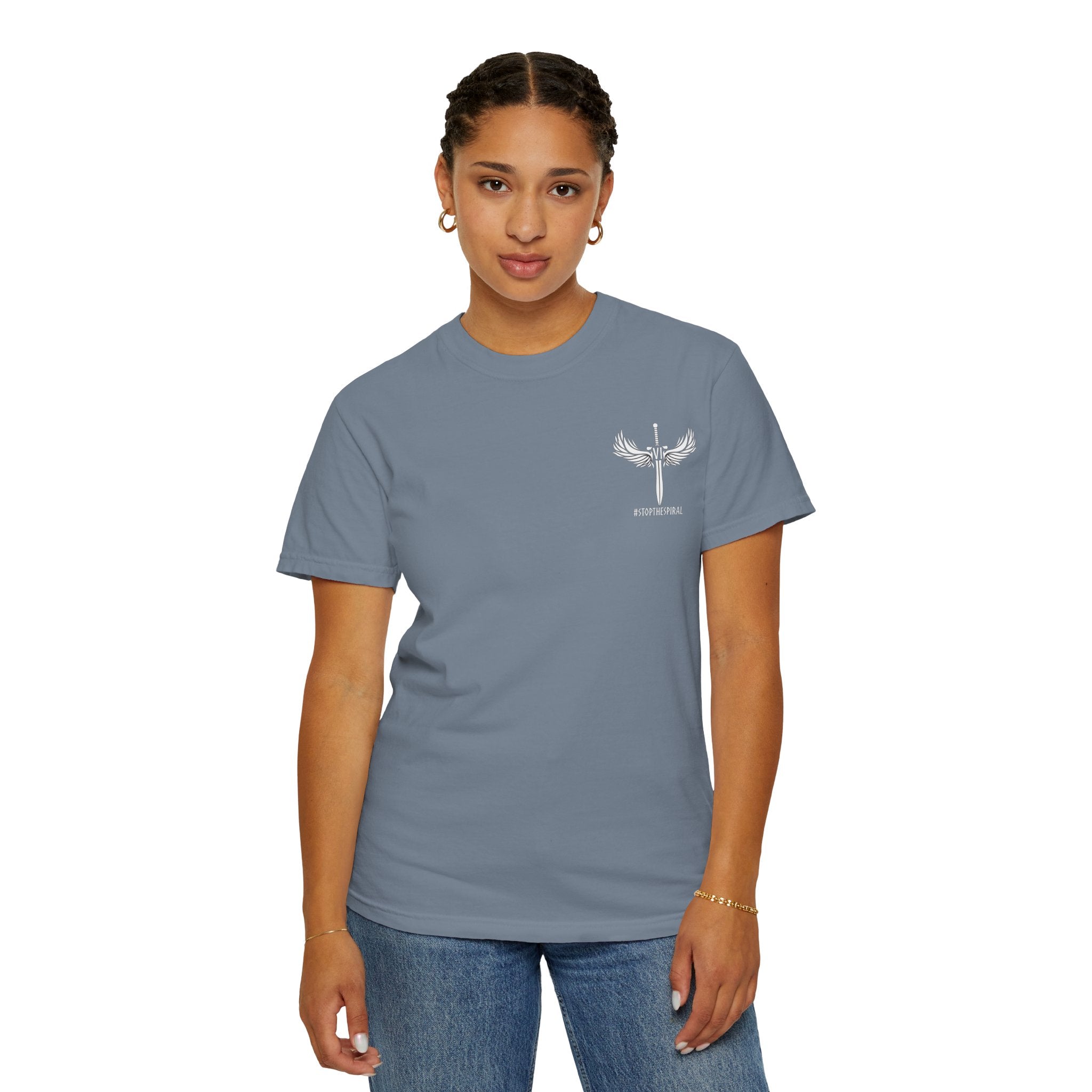 You Are Stronger Than The Storm | Teal Semicolon Anchor Mental Health Awareness Shirt