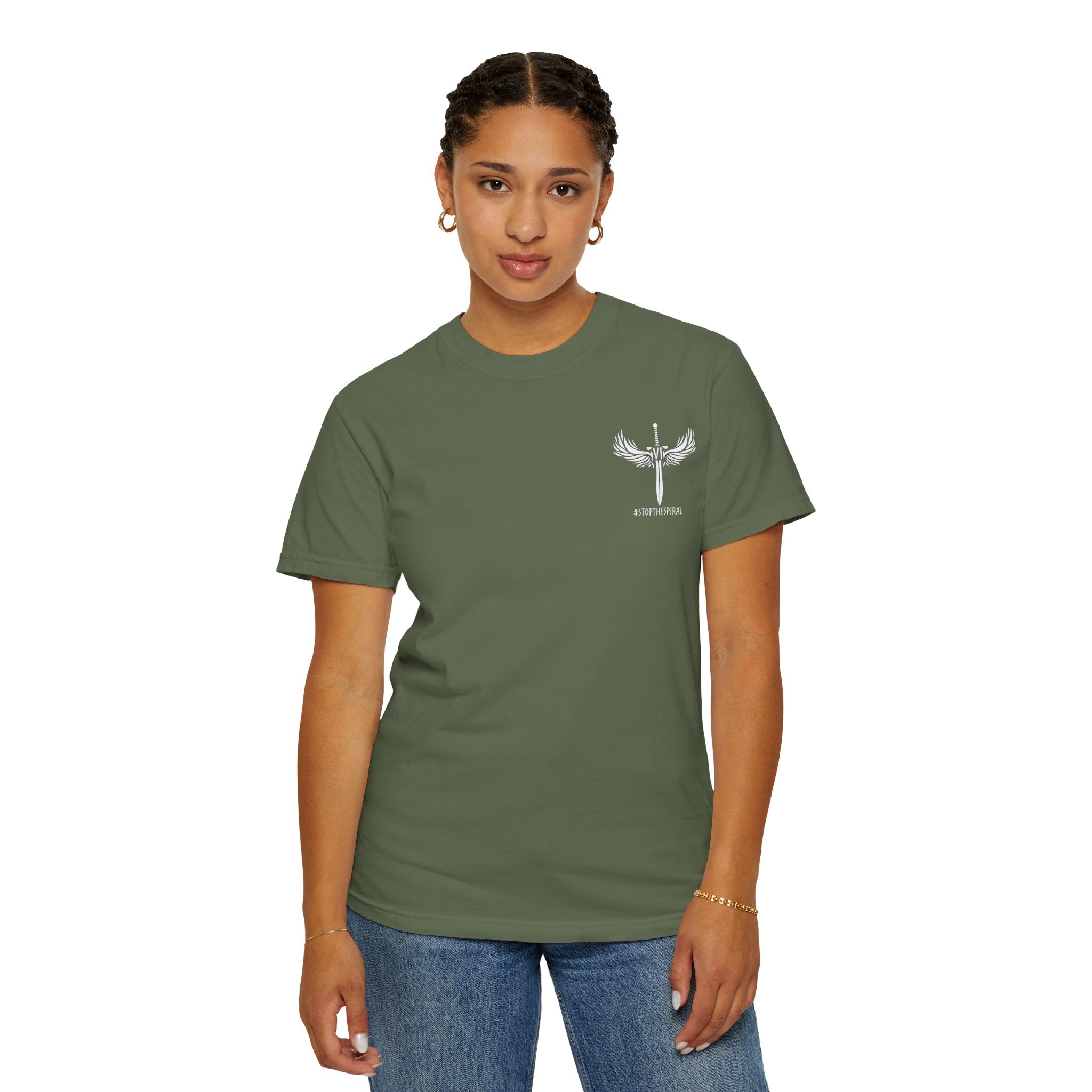 You Are Stronger Than The Storm | Teal Semicolon Anchor Mental Health Awareness Shirt