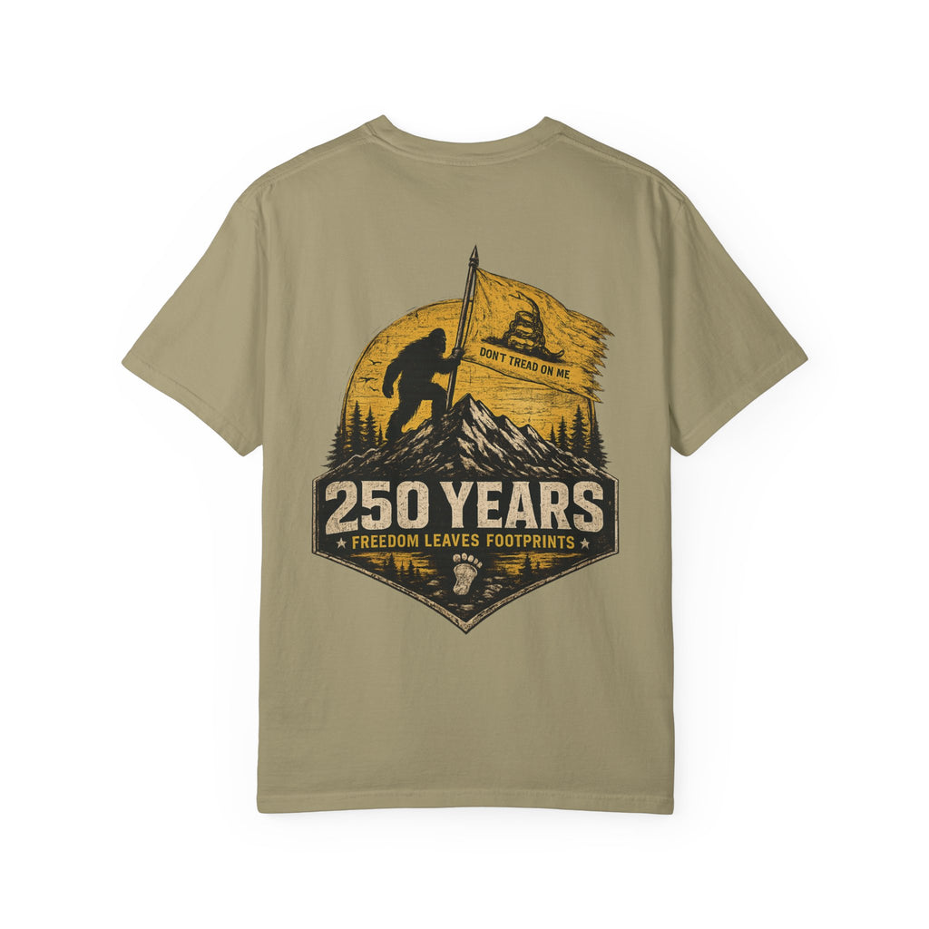 Freedom Leaves Footprints | Patriotic Heritage Tee