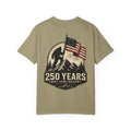 250 Years Built Upon Freedom | Patriotic Heritage Tee