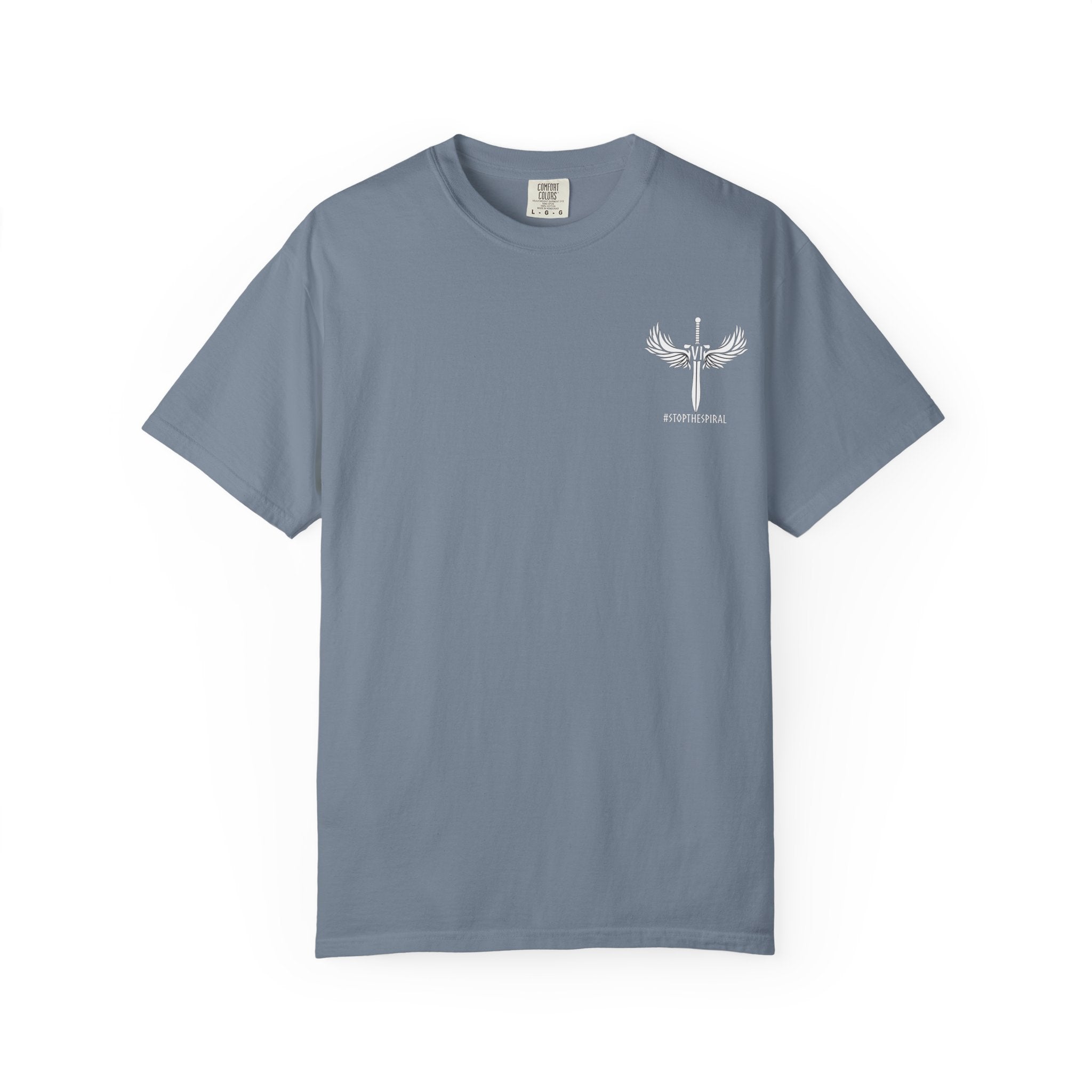 You Are Stronger Than The Storm | Teal Semicolon Anchor Mental Health Awareness Shirt